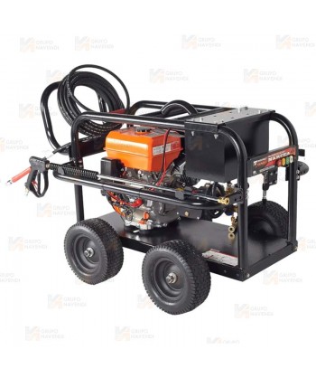 Hidrolimpiadora a gasolina de 420 cc a 275 Bar 900 lit/hora
