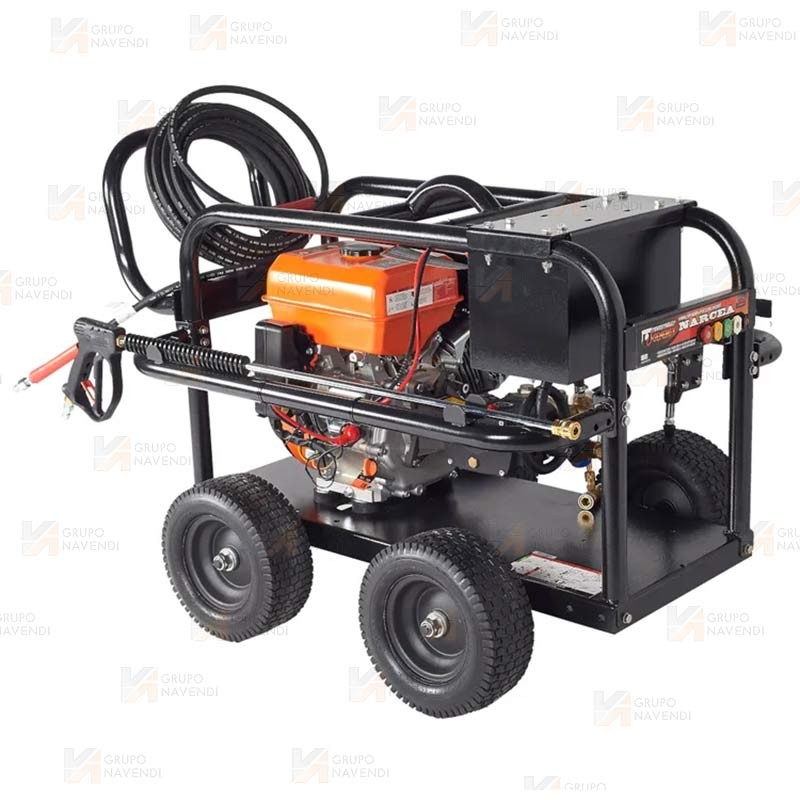 Hidrolimpiadora a gasolina de 420 cc a 275 Bar 900 lit/hora
