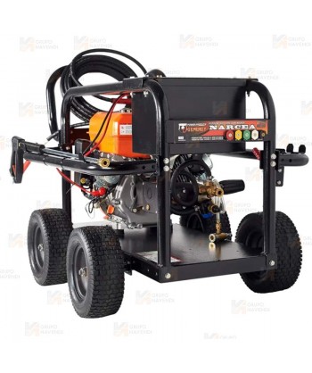 Hidrolimpiadora a gasolina de 420 cc a 275 Bar 900 lit/hora