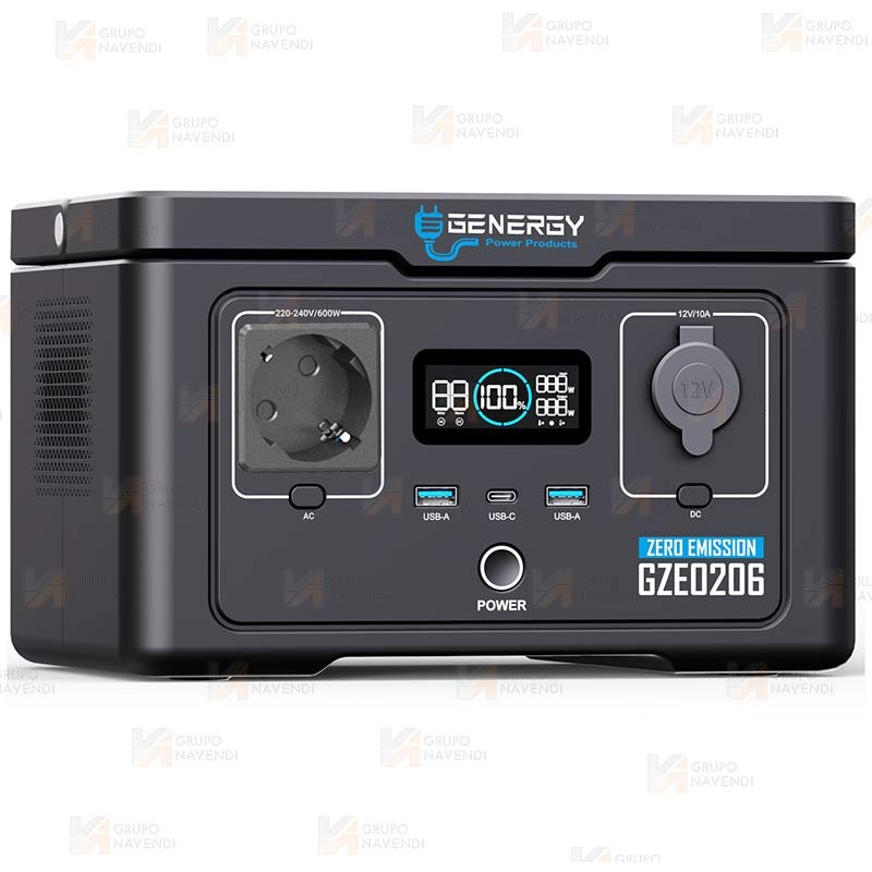 Estación de energía GZE0206 , 600W (256Wh)