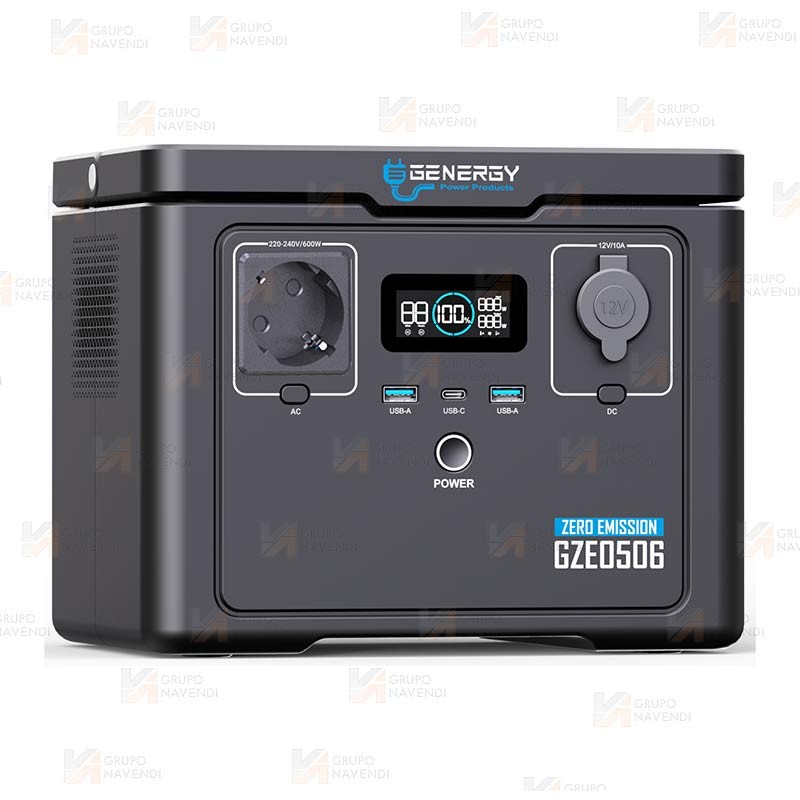 Estación de energía GZE0506 , 600W (512Wh)