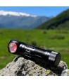Frontal HM61R V2.0 con luz roja y blanca (1600 lúmenes)
