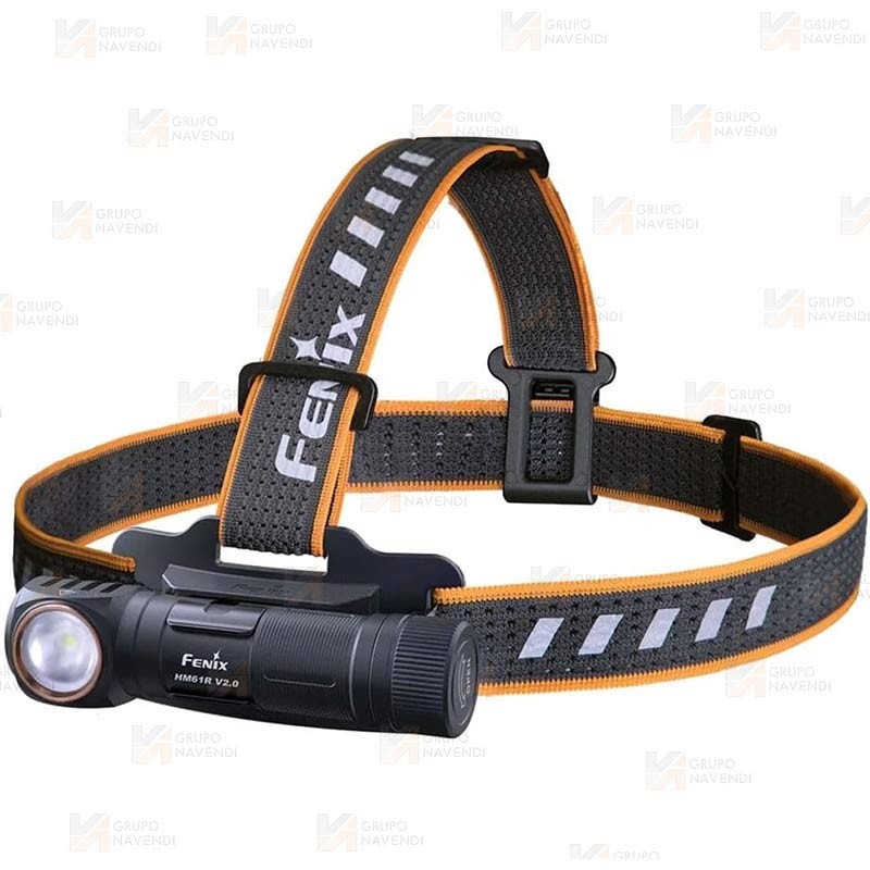 Frontal HM61R V2.0 con luz roja y blanca (1600 lúmenes)