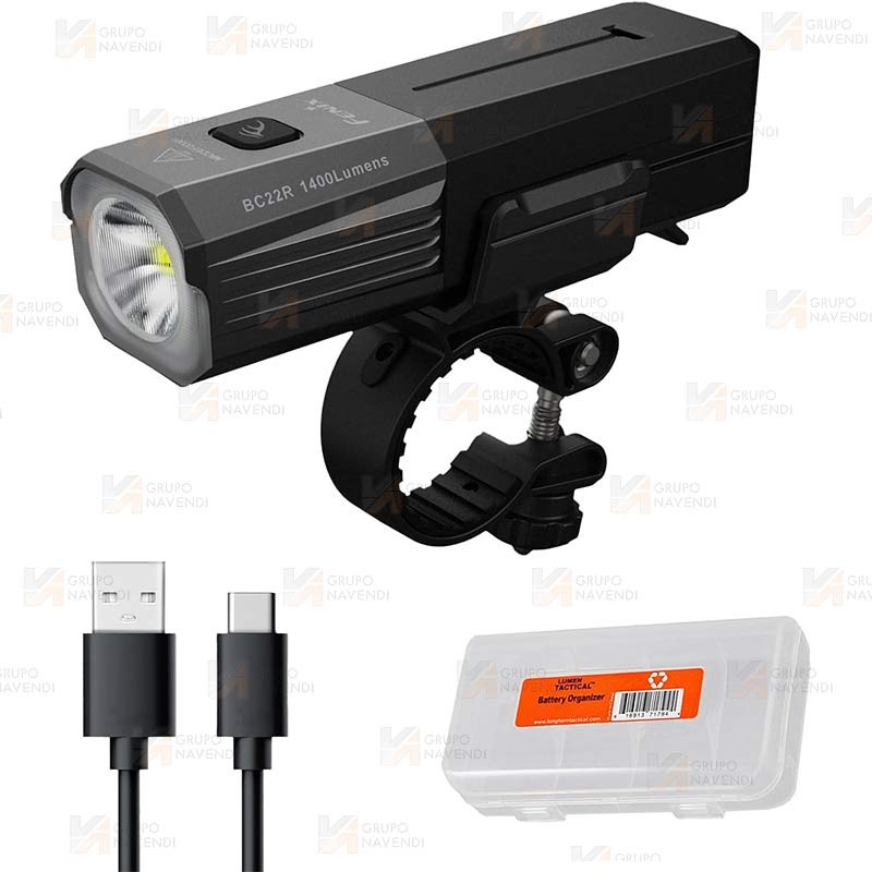 Linterna para Bicicleta Fenix BC22R - 1400 lúmenes