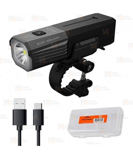Linterna para Bicicleta Fenix BC22R - 1400 lúmenes