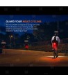 Luz trasera para bicicleta Fenix BC06R (90 lúmenes)