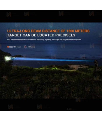 Linterna táctica Fénix TK30R laser (500 lúmenes)