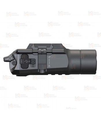 Linterna táctica para arma con 1200 lúmenes para policía