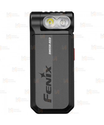 Linterna con cabezal giratorio Fenix SW05R-RED - 150 lúmenes