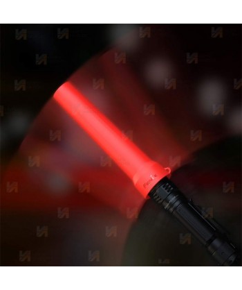 Cono rojo de tráfico para distintos modelos de linternas Fenix
