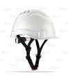 Casco aislante para la industria eléctrica con cierre ruleta