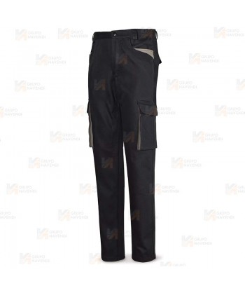 Pantalones de algodón con refuerzos y multibolsillos