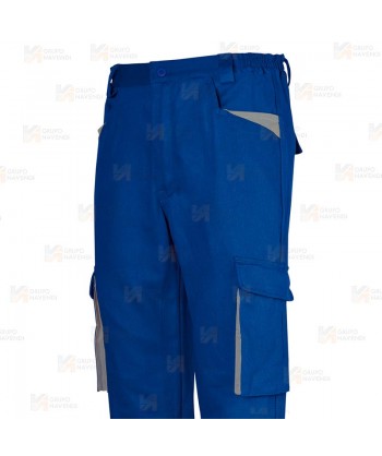 Pantalones de algodón con refuerzos y multibolsillos