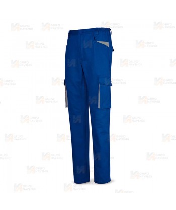 Pantalones de algodón con refuerzos y multibolsillos
