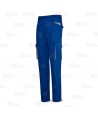 Pantalones de algodón con refuerzos y multibolsillos