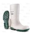 Bota alimentaria blanca PVC/nitrilo de Dunlop  S4 SR FO LG