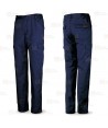 Pantalón económico multibolsillos de algodón 245 g color azul marino
