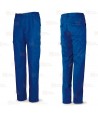 Pantalón económico multibolsillos de tejido muy resistente de 200 gr color azulina