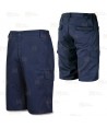 Bermudas económicas multibolsillos de tejido muy resistente de 200 gr color azul marino