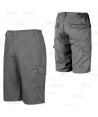 Bermudas económicas multibolsillos de tejido muy resistente de 200 gr color gris