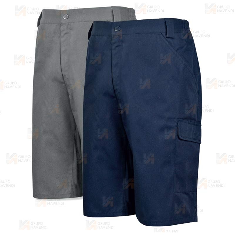 Bermudas económicas multibolsillos de tejido muy resistente de 200 gr