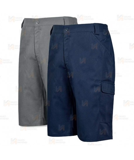 Bermudas económicas multibolsillos de tejido muy resistente de 200 gr
