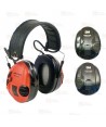 Orejeras electrónicas 3M PELTOR SportTac con cazoletas rojas y negras (SNR 26dB)