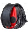 Orejeras electrónicas 3M PELTOR SportTac con cazoletas rojas y negras (SNR 26dB)