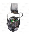 Orejeras electrónicas 3M PELTOR SportTac con cazoletas verdes y naranjas (SNR 26dB)