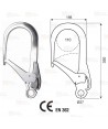 Gancho automático para andamios de aluminio (110 mm)