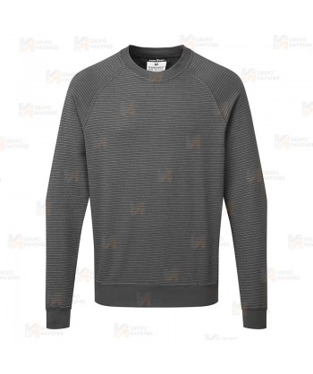 Sudadera de cuello redondo ESD antiestática color gris