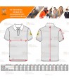 Polo ESD antiestático de manga corta
