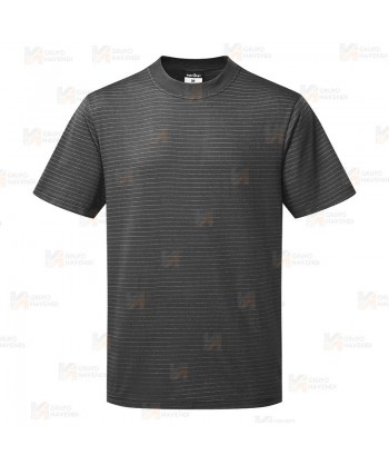 Camiseta ESD antiestática de manga corta color gris