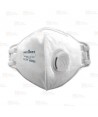 Mascarilla dolomita plegable y con válvula tipo FFP3 NR D