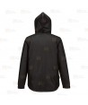 Parka acolchada e impermeable de trabajo WX2 con materiales ecológicos color negro