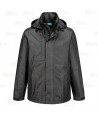 Chubasquero WX2 Eco Rain de trabajo con materiales ecológicos color negro