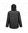 Chubasquero WX2 Eco Rain de trabajo con materiales ecológicos color negro