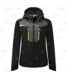 Softshell de tres capas, multielástico, anti desgarros y con capucha (Mujer)