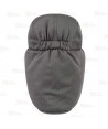 Gorra de visera acolchada con faldón para la nuca