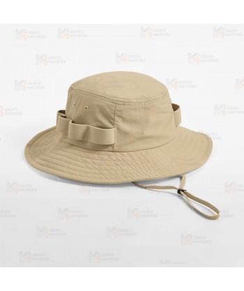 Gorro tipo safari con protección de rayos UPF50+ color beige