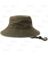 Gorro tipo safari impermeable  color verde oliva