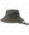 Gorro tipo safari impermeable  color gris oscuro