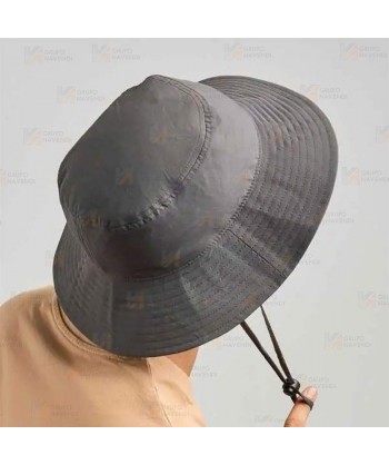 Gorro tipo safari impermeable  color gris oscuro