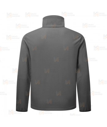 Cazadora tipo plumas, gruesa, con forro Insulatex color gris oscuro