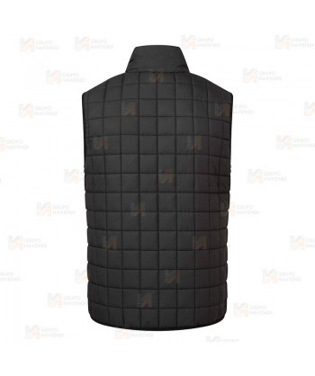Chaleco tipo plumas, gruesa, con forro Insulatex color negro