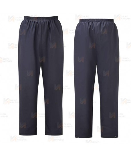 Pantalón especial para lluvia y entornos húmedos color azul marino