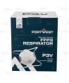 Mascarilla dolomita plegable y con válvula tipo FFP3 NR D (10 unidades)