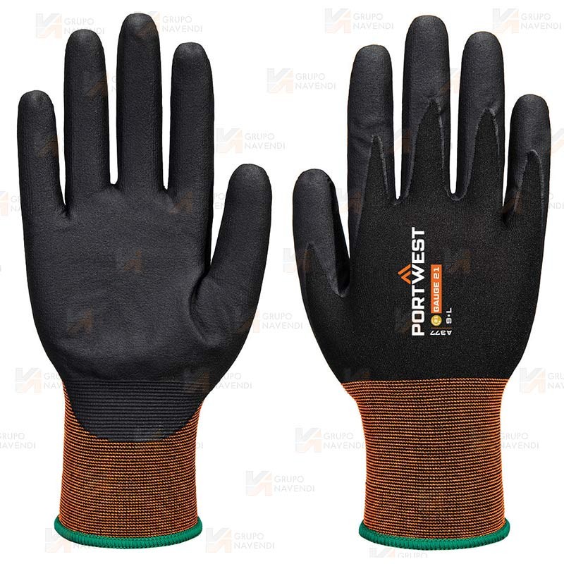 Guante GP de micro espuma de nitrilo,  Grip 21 (Sin látex)