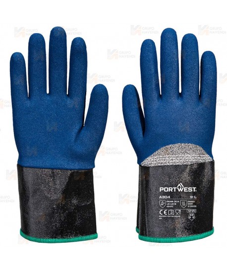 Guante de espuma de nitrilo con puño extensible Grip C13
