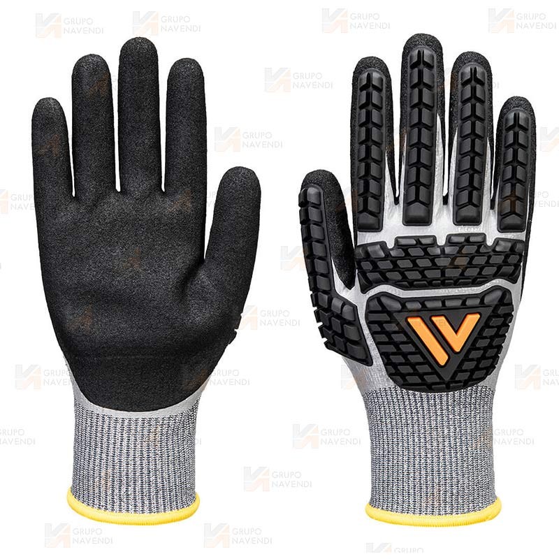 Guante impermeable de espuma de nitrilo TPR Impact F13